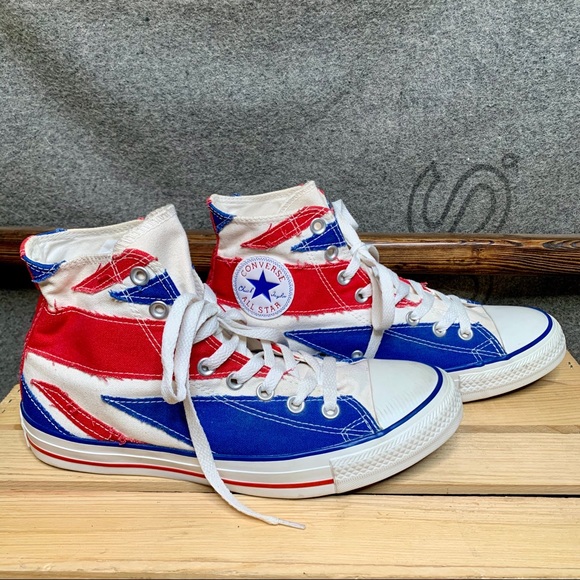 the who converse union jack